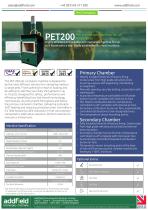 Addfield PET200 Pet Cremation Machine Datasheet AI - 1