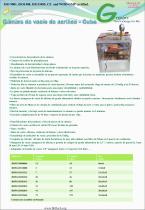 cubo de acrílico de la cámara de vacío-1