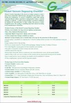 Heated Vacuum Degassing Chamber - 1