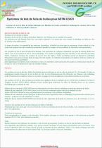 Systèmes de test de fuite de bulles pour ASTM D3078-1