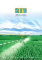 ENGINEERING AND EQUIPMENT FOR IRRIGATION