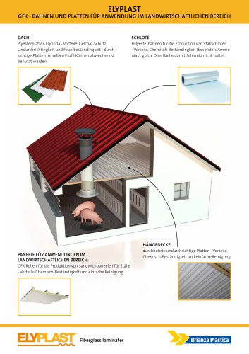 Elyplast für Landwirtschaftlichen Bereich