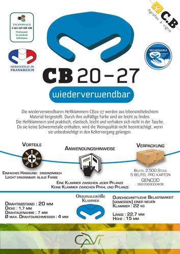 CB 20-27 bleu