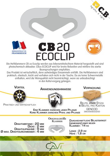 CB 20 ECOCLIP