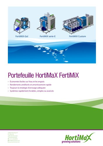 Portefeuille HortiMaX FertiMiX