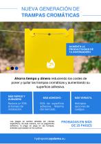 Trampas cromáticas para insectos
