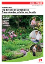 The Birchmeier garden range: Comprehensive, reliable and durable - 1