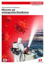 Effizientes und wirkungsvolles Desinfizieren - 1