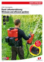 Luftunterstützte Sprühtechnik