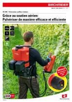 Pulvérisateur souffleur à batterie