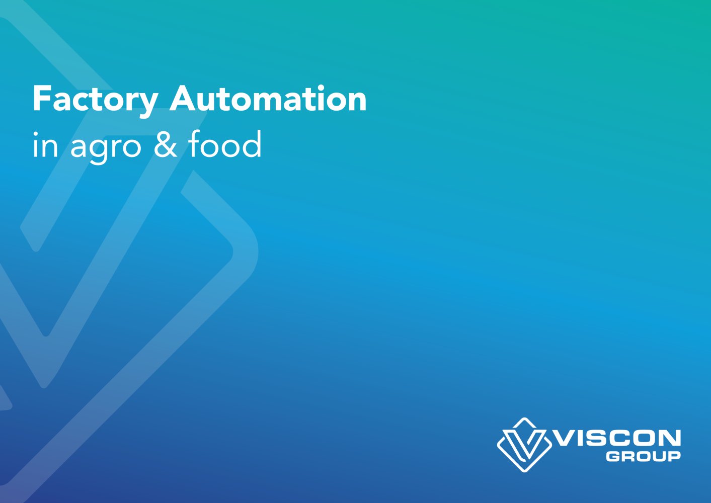 Viscon Group Brochure - Visser Horti Systems