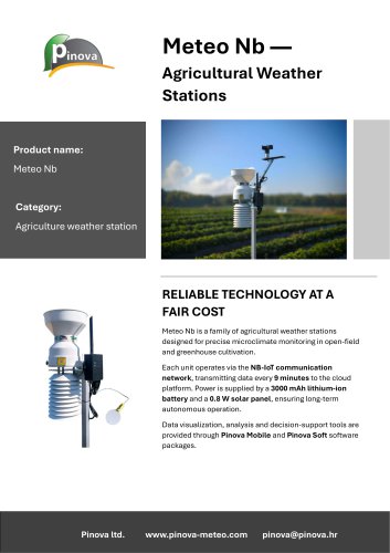 Meteo Nb &mdash; Agricultural Weather Stations