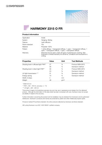 HARMONY 2315 O FR