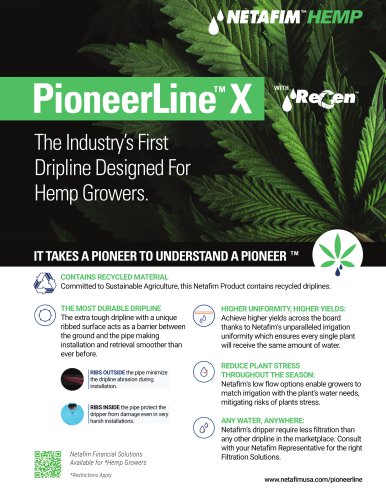 Pioneerline™ X