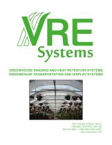 GREENHOUSE SHADING AND HEAT RETENTION SYSTEMS GREENHOUSE TRANSPORTATION AND DISPLAY SYSTEMS