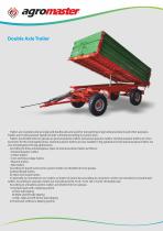 Trailer Double Axle 2DR - 2