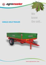 Trailer Single Axle TDR - 1