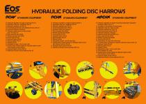 HYDRAULIC FOLDING DISC HARROWS - 5