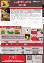 Circular saw with electric motor and sliding table M-350 M-360 M-365 - Rosselli Snc - 2