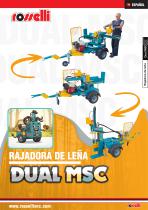 Dual MSC - Fendeuse de bûches avec moteur thermique-1