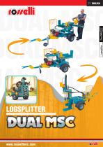 Dual MSC - Logsplitter with engine-1