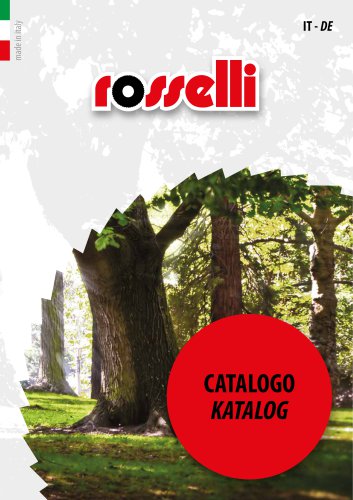 Gesamtkatalog - Rosselli Snc