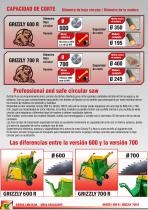Grizzly 600 R - Grizzly 700 R - Sierra circular para tractor - Rosselli Snc-2