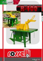 R-400 Sega circolare tavolo scorrevole - Rosselli Snc - 1