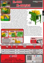 R-400 Sierra circular para tractor con mesa deslizante - Rosselli Snc - 2