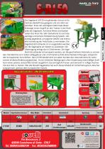 Rolltisch-Kreissäge für Traktor mit Zapfwelle S-R150 - Rosselli Snc-2