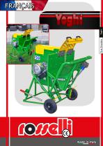 Scie circulaire de jardinage pour couper des branches et des troncs  - Yoghi M T - Rosselli Snc-1