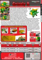 Scie circulaire pour tracteur avec lame 700 - Grizzly 700 R - Rosselli Snc-2