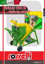 Sega circolare elettrica a cavalletto Grizzly 600 M - Grizzly 600 T - Rosselli Snc