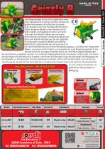 Wippkreissäge für Traktor mit 700 Sägeblatt - Grizzly 700 R - Rosselli Snc-2