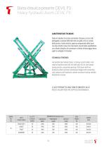 Heavy hydraulic boom DEVIL P3 - 1