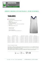 APRONS TABLIERS COTTE DE MAILLE – FICHE TECHNIQUE-1