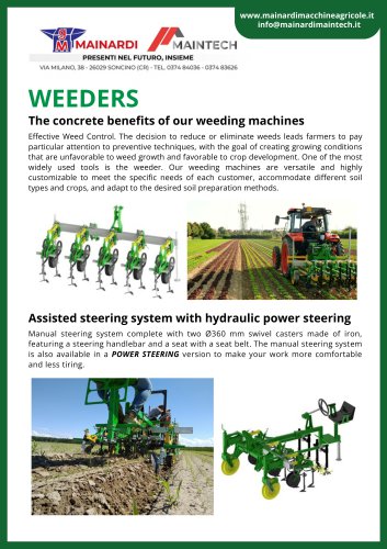 PRECISION WEEDER