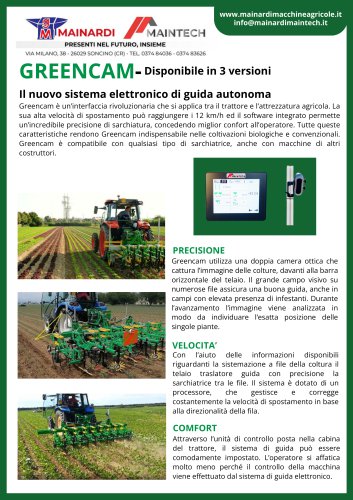 SISTEMA DI GUIDA AUTONOMO - GREENCAM