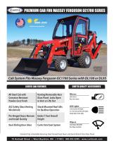 Cab System Fits Massey Ferguson GC1700 Series - 1