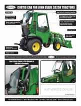 CURTIS CAB FOR JOHN DEERE 2025R TRACTORS - 2