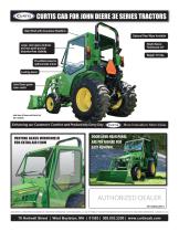 CURTIS CAB FOR JOHN DEERE 3E SERIES TRACTORS - 2