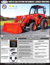 CURTIS CAB SYSTEM FOR KUBOTA L SERIES TRACTORS ®