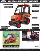 CURTIS CAB SYSTEM FOR KUBOTA L SERIES TRACTORS ® - 2