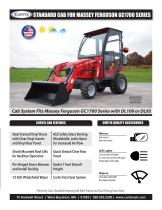 STANDARD CAB FOR MASSEY FERGUSON GC1700 SERIES - 1