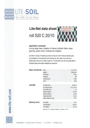 Lite-Net 520 C20/10