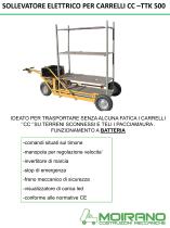 trasporta carrelli elettrico TTK