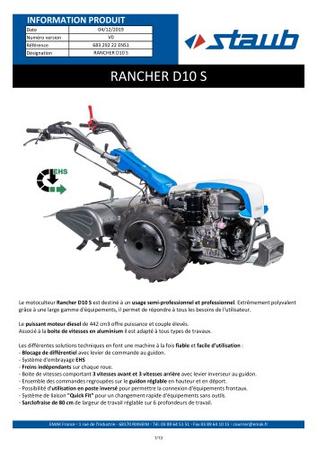 RANCHER D10 S