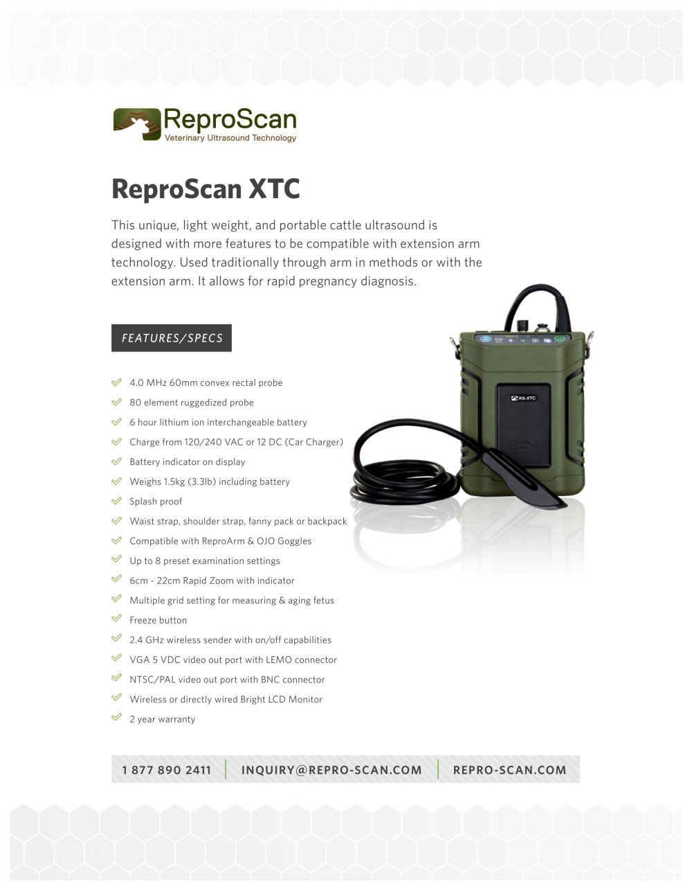 ReproScan XTC - ReproScan Technologies LLC