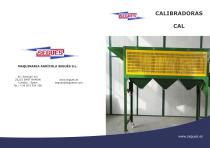 Calibradora para frutos secos - 1