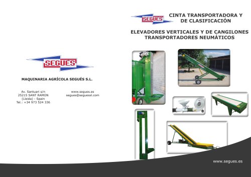 Cintas transportadoras